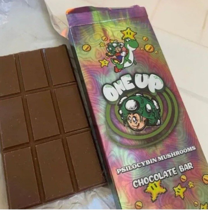 One Up Mushroom Chocolate Bar