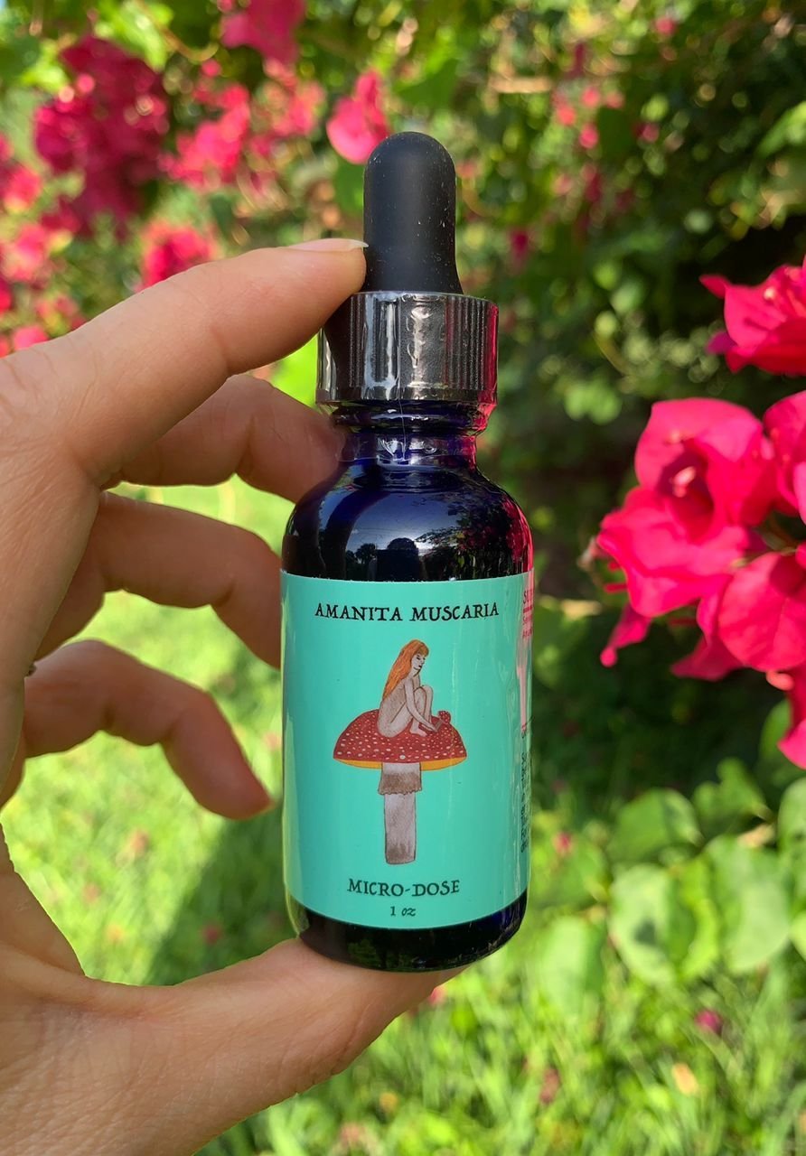 Red cap mushroom microdose 1 oz